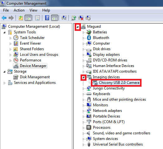 chicony usb 2.0 camera windows 7 driver